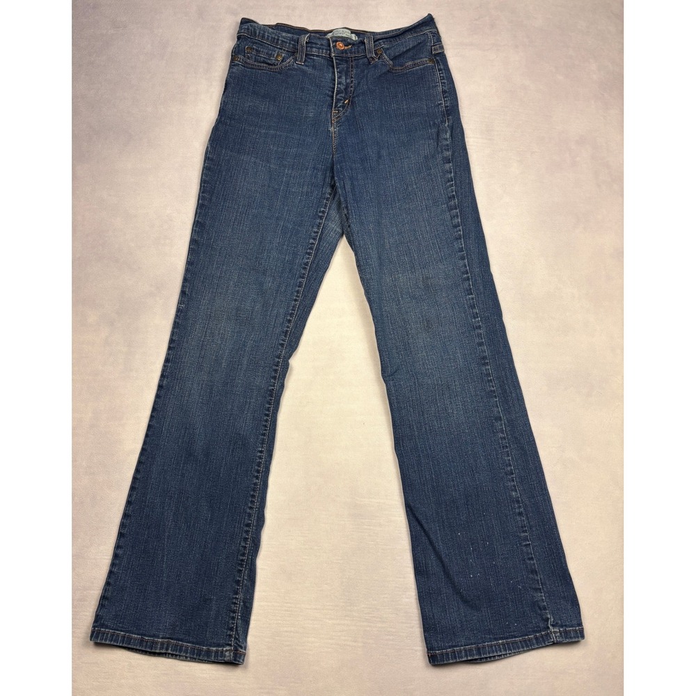 Levis 512 Perfectly Slimming Boot Cut Jeans Womens Blue Denim 512-4293